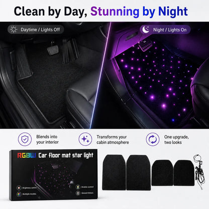 ✨ Waterproof Car LED Ambient Light with 100+ Lighting Effects🚗🌌