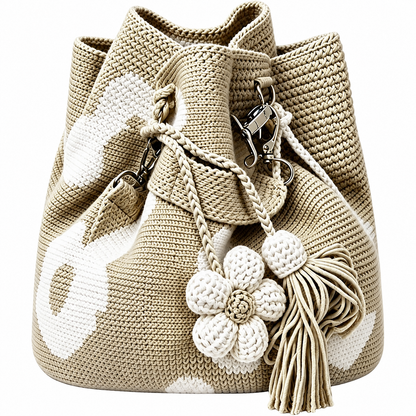 🔥2026 Spring Special Offer 49% OFF🌼Handmade Crochet Flower Tote✨