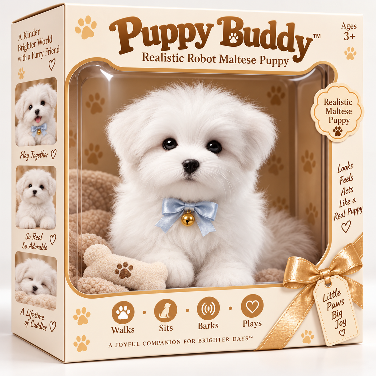 🎄49% OFF🐕🐾 Realistic Robot Golden Retriever Puppy