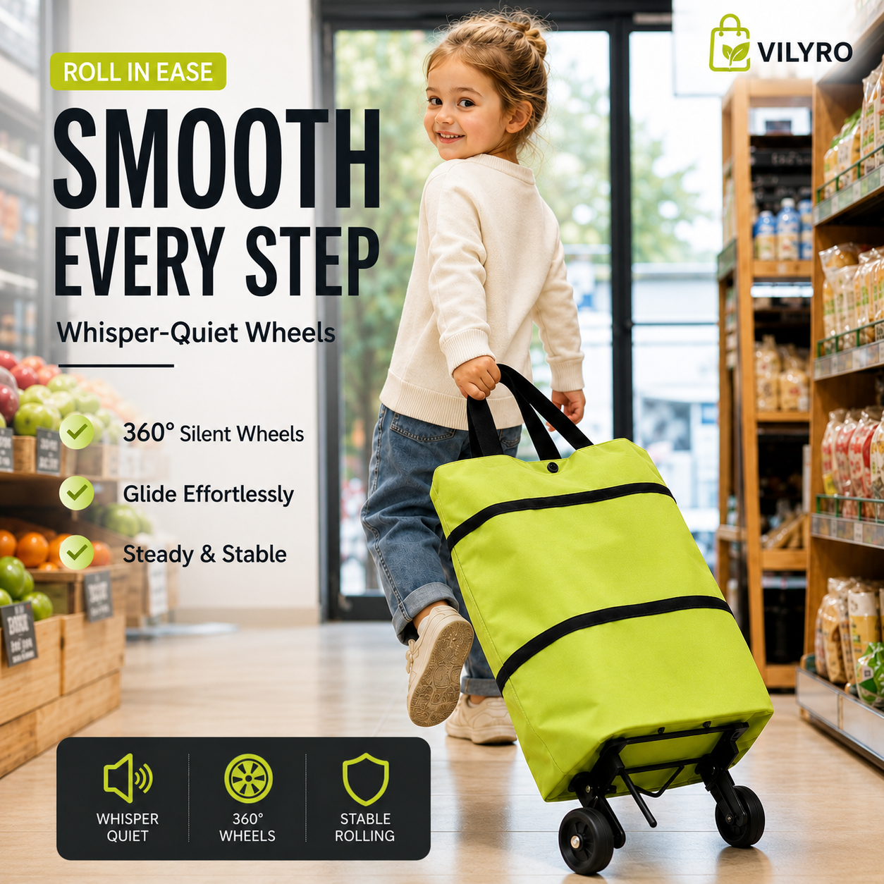 🔥HOT SALE 50% OFF🔥Foldable 2-in-1 Shopping Bag