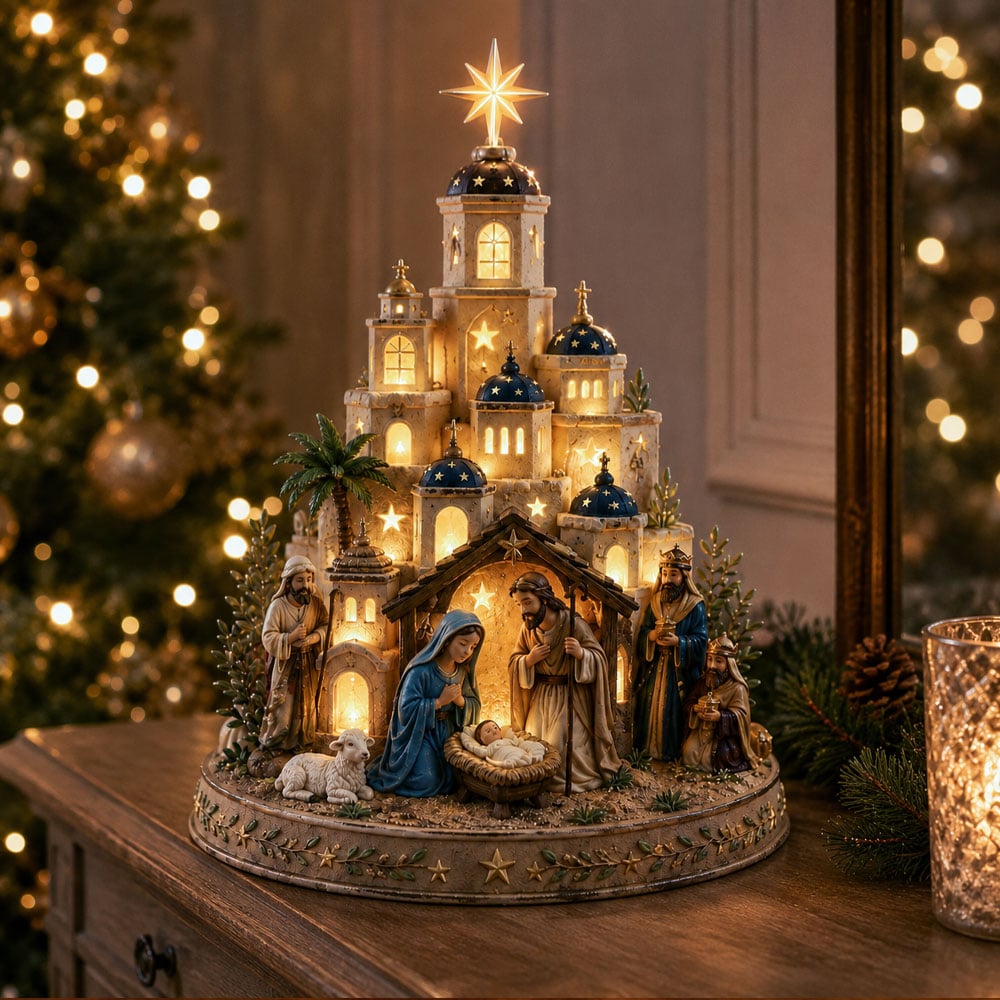 ✨ ✨Bethlehem Nativity Church Light Tower✨