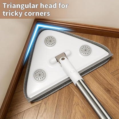 Long-handled mop, 3-in-1 wall cleaning mop with extension pole, suitable for windows, floors and cabinets.