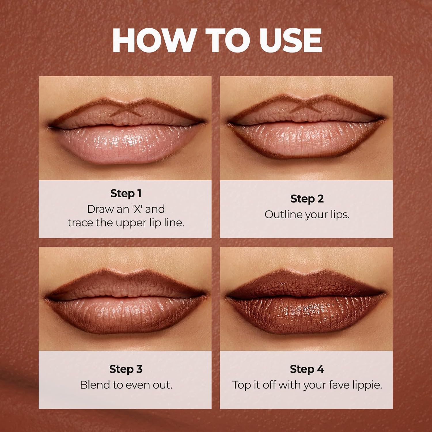 💄Easy Glide Lip Liner 💋Creamy, Blendable Color with Smooth Application