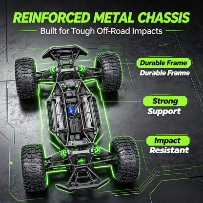 🚙 U-Max 4WD Brushless RC Monster Truck – High-Speed Off-Road Adventure