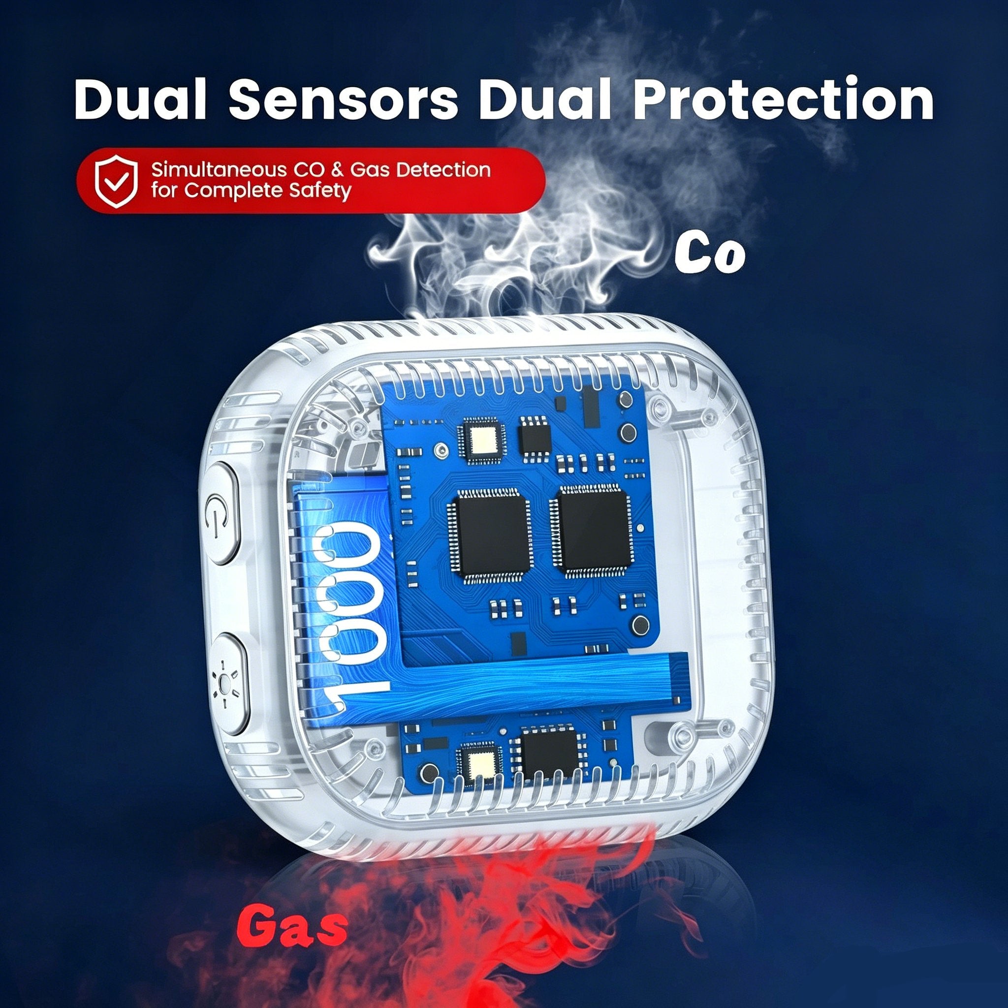 🛡️ 6-in-1 Smart Home Safety Detector
