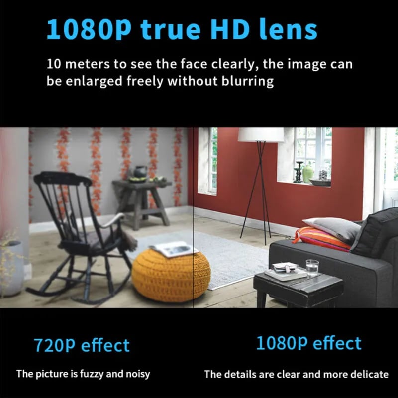 🔥 Save 63% Today – Mini WiFi Camera | 1080P HD, Night Vision & Easy Wireless Setup 📸