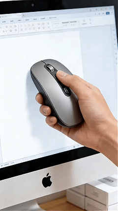 🔥 50% OFF Today! AI Smart Voice Wireless Mouse 🖱️💬 Type Less, Do More — The Future of Productivity