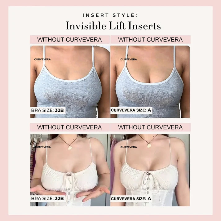Double-Sided Adhesive Invisible Lift Inserts
