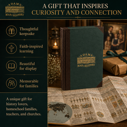 📜 SPECIAL OFFER | Synchronological History Chart – 6,000 Years of Biblical & World Events in One Fold-Out Timeline