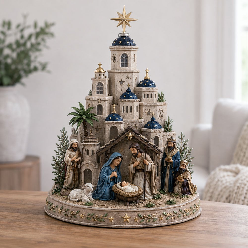 ✨ ✨Bethlehem Nativity Church Light Tower✨