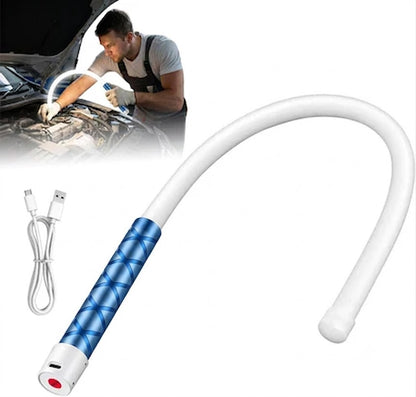 Flexible LED Flashlight Stick, 27" Bendable Mechanic Work Light High Lumen Professional Light 3 Lighting Modes Automotive Illumination Tool for Mechanic Car Repairs Under Hood Garage Inspection