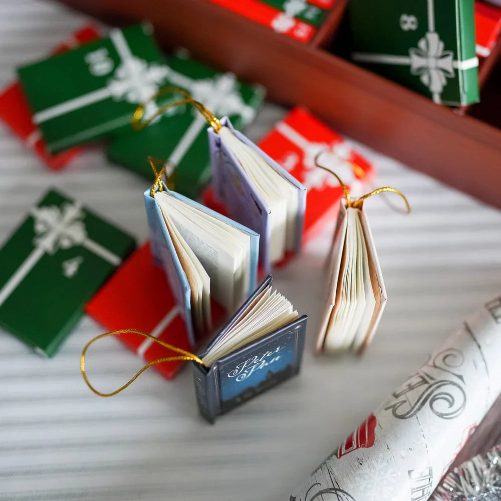 ✈️Last Day 49% Off 🎁Mini Book Ornament Advent