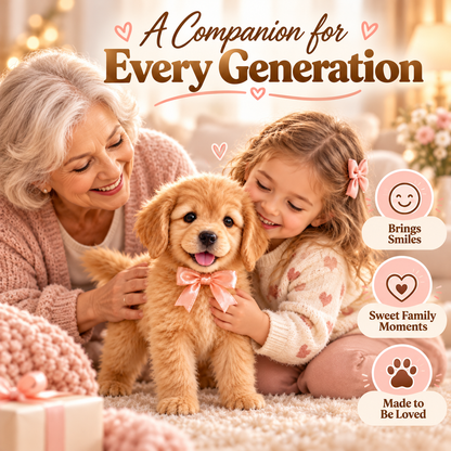 🎄49% OFF🐕🐾 Realistic Robot Golden Retriever Puppy