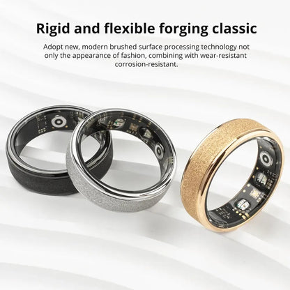 💍 5ATM Smart Ring with App Tracking – Sleep, Activity & Fitness