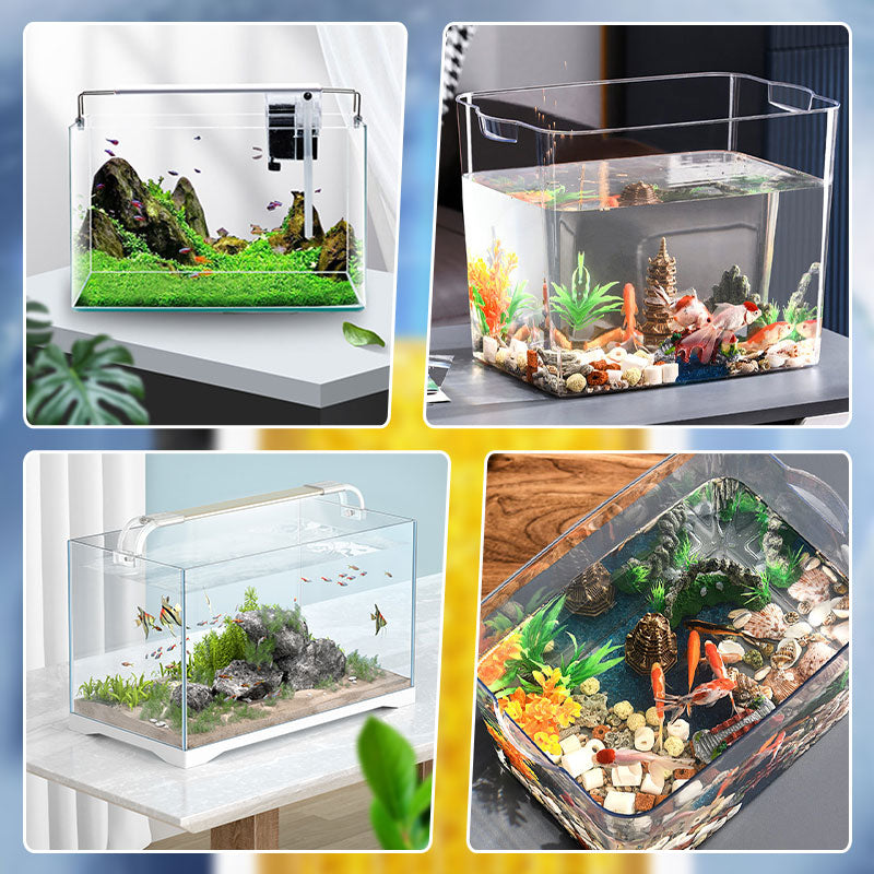 Multifunctional Mini Aquarium Filter for Small Fish Tanks