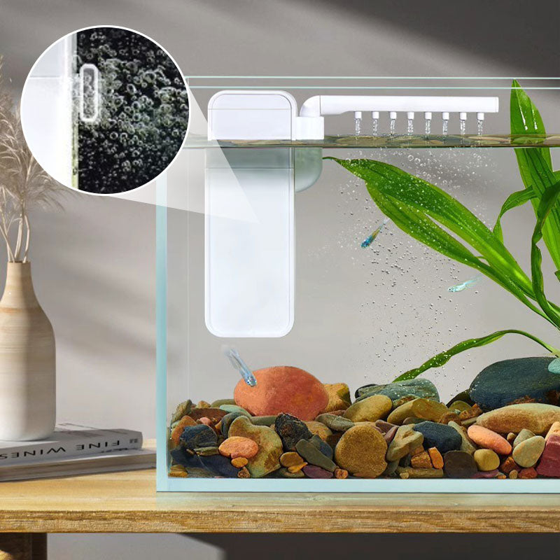 Multifunctional Mini Aquarium Filter for Small Fish Tanks