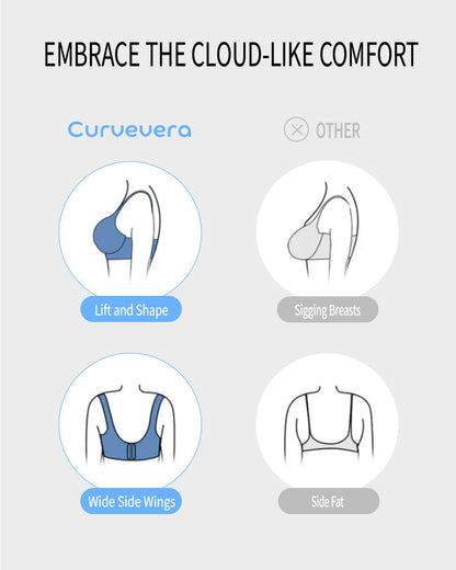 Lace Underwire Padded Push Up Bra