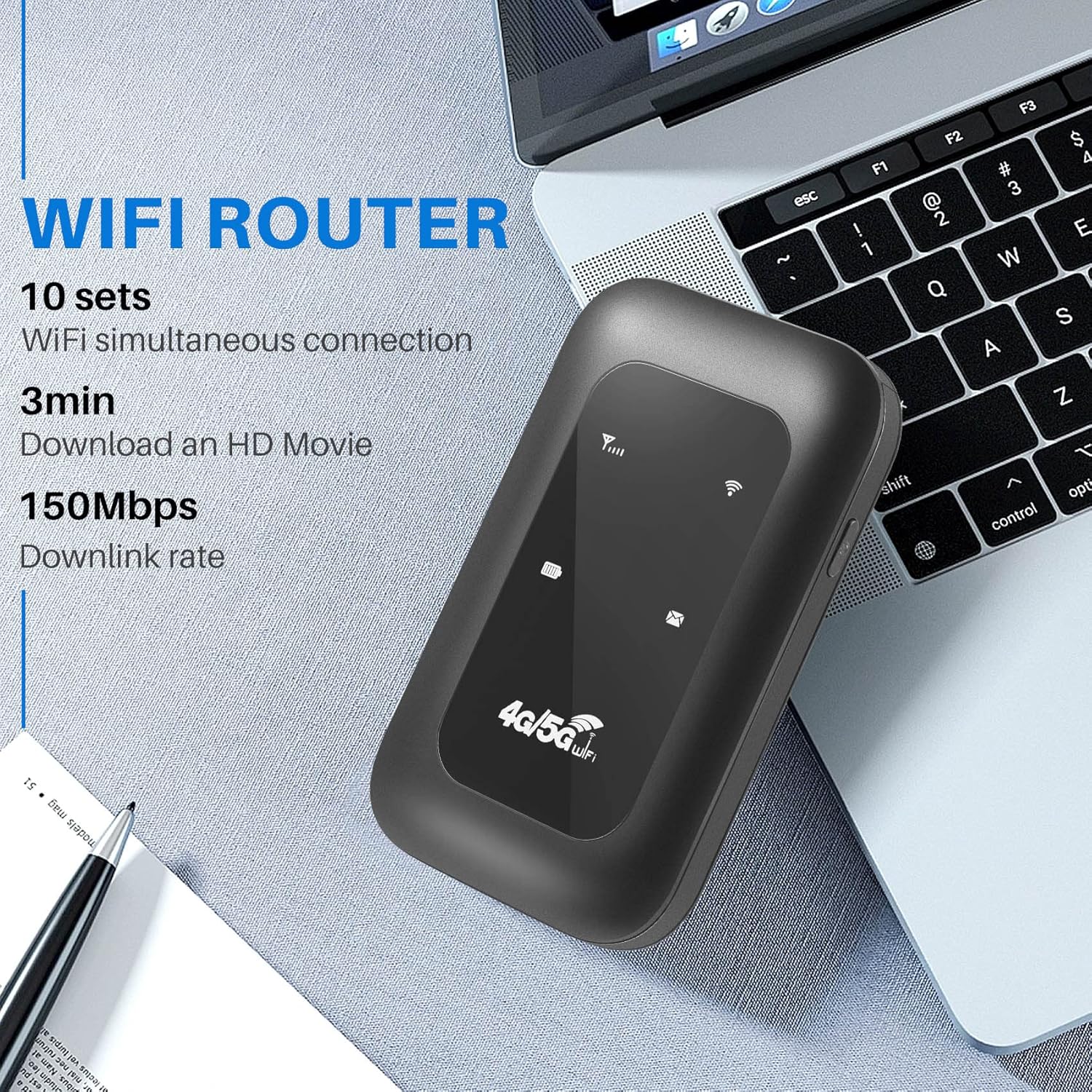 🛩️FLASH SALE/ - 60% Off🔥Portable 5G WiFi Router – High-Speed Mobile Wireless Internet Hotspot