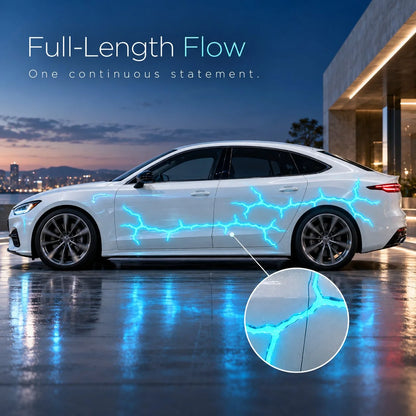 Liquid Laser Lightning Car Wrap – Glow Effect Vinyl Film