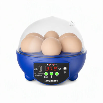Mini USB Automatic Egg Incubator with Auto Egg Turning – Home Chick Hatching Machine