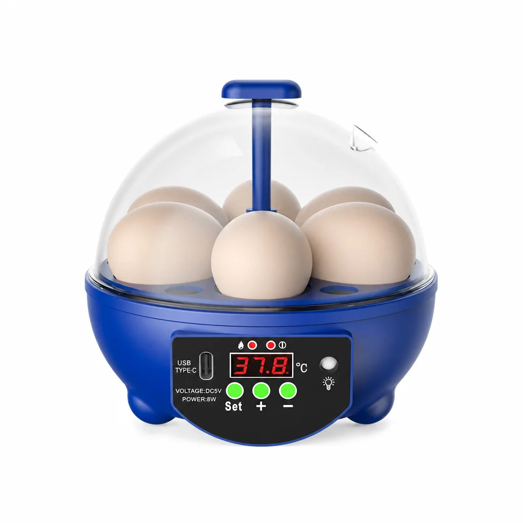 Mini USB Automatic Egg Incubator with Auto Egg Turning – Home Chick Hatching Machine