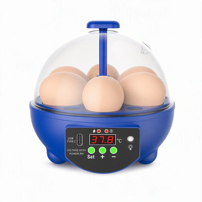 Mini USB Automatic Egg Incubator with Auto Egg Turning – Home Chick Hatching Machine