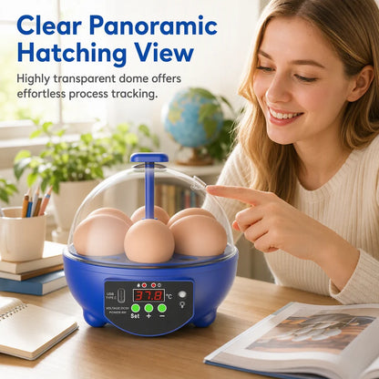 Mini USB Automatic Egg Incubator with Auto Egg Turning – Home Chick Hatching Machine