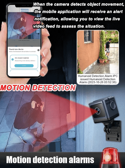 📷1080P HD Wireless WiFi Security Camera with Night Vision & Motion Detection