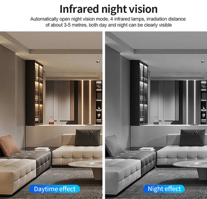 📷1080P HD Wireless WiFi Security Camera with Night Vision & Motion Detection