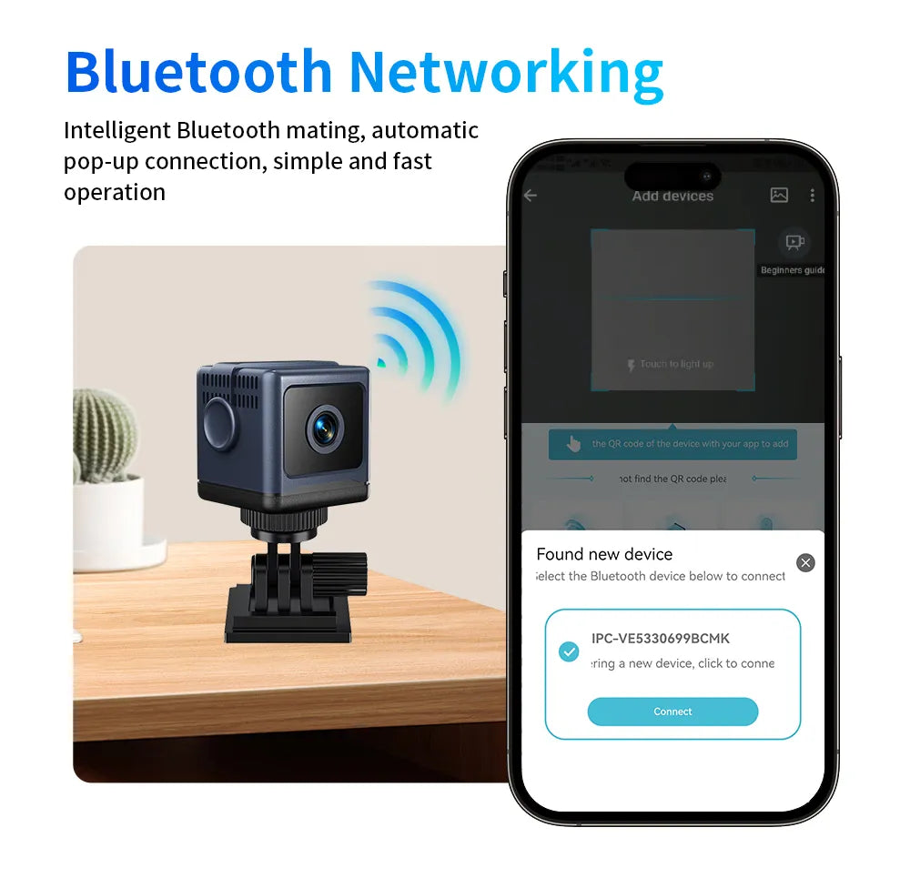 📷1080P HD Wireless WiFi Security Camera with Night Vision & Motion Detection