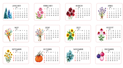🌱✨🏆Early Holiday Sale 49% OFF🌱Eco-Friendly Plantable “Timeless” Seed Calendar 2027
