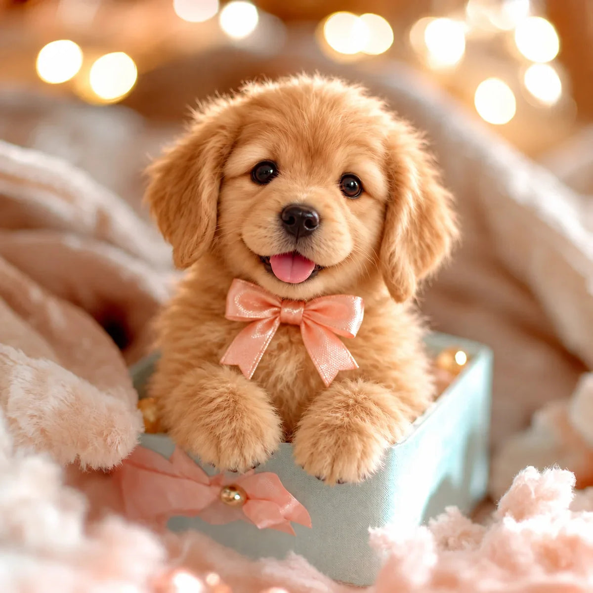 🐶 Realistic Robot Golden Retriever Puppy – Interactive Walking, Sitting & Barking Toy
