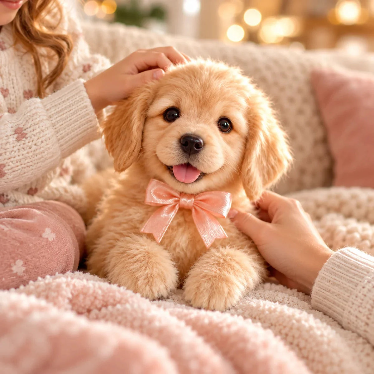 🐶 Realistic Robot Golden Retriever Puppy – Interactive Walking, Sitting & Barking Toy