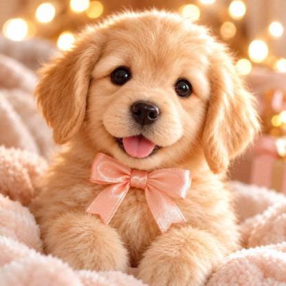 🐶 Realistic Robot Golden Retriever Puppy – Interactive Walking, Sitting & Barking Toy
