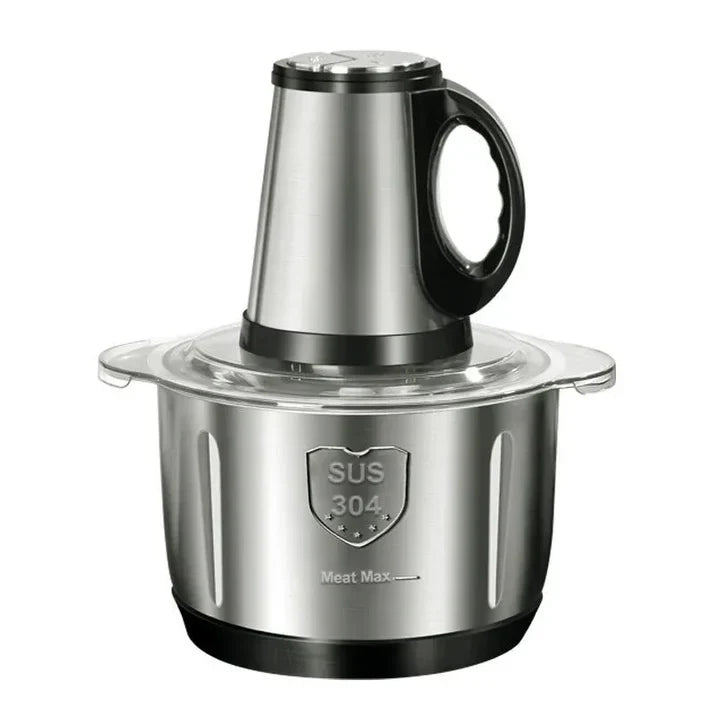 3-Speed Electric Meat Grinder & Vegetable Chopper – Multi-Purpose Food Processor