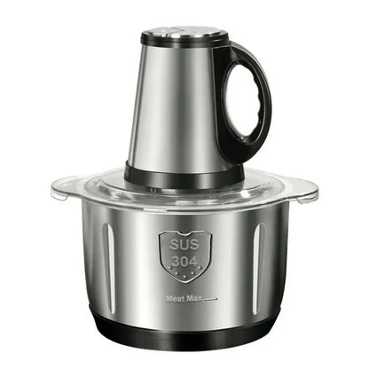 3-Speed Electric Meat Grinder & Vegetable Chopper – Multi-Purpose Food Processor