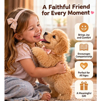 🐕🐾 Golden Buddy™ Realistic Robot Golden Retriever Puppy