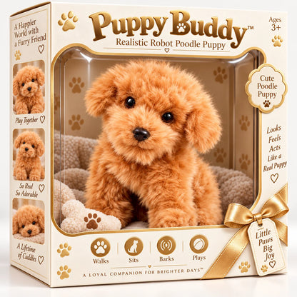 🐕🐾 Golden Buddy™ Realistic Robot Golden Retriever Puppy