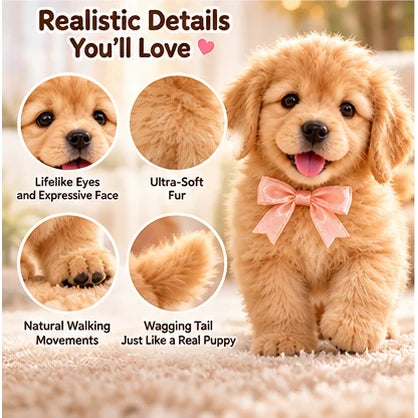 🐕🐾 Golden Buddy™ Realistic Robot Golden Retriever Puppy
