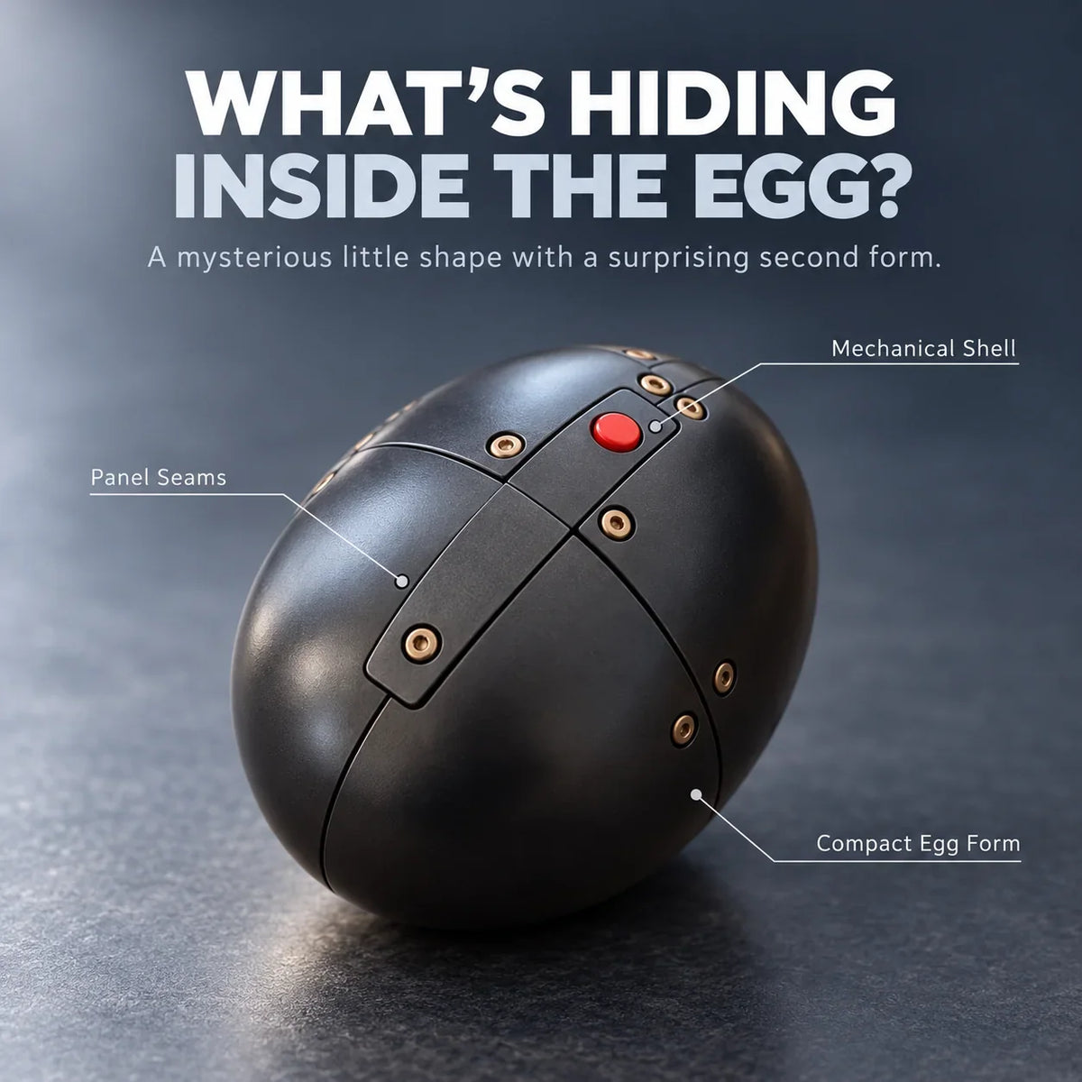 🥚2-in-1 Transforming Mechanical Egg – Dragon, Phoenix & Winged Unicorn