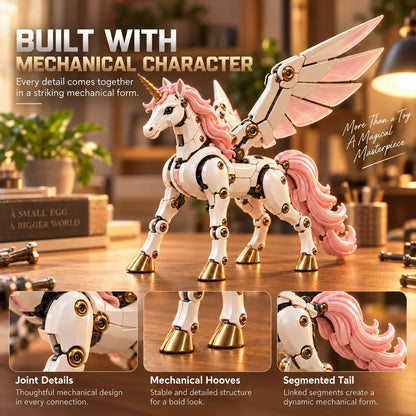 🥚2-in-1 Transforming Mechanical Egg – Dragon, Phoenix & Winged Unicorn