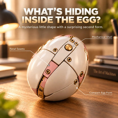 🥚2-in-1 Transforming Mechanical Egg – Dragon, Phoenix & Winged Unicorn