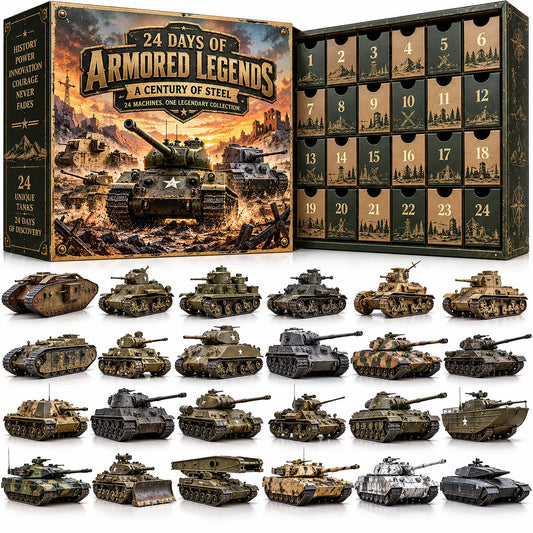 🔥 Love Legendary Tanks? 🪖 2026 Armored Legends – 24 Days, 24 Machines!