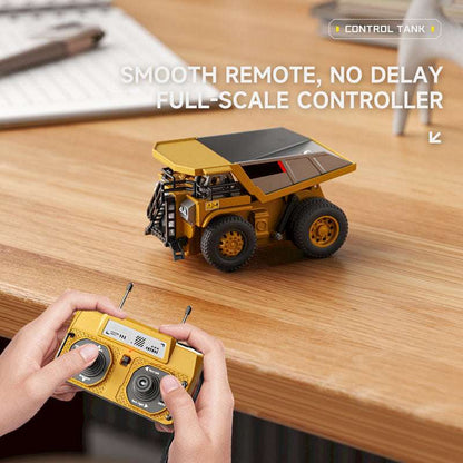 🚜 4-in-1 RC Construction Vehicle Set – Excavator, Dump Truck, Forklift & Bulldozer