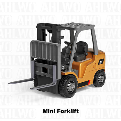🚜 4-in-1 RC Construction Vehicle Set – Excavator, Dump Truck, Forklift & Bulldozer