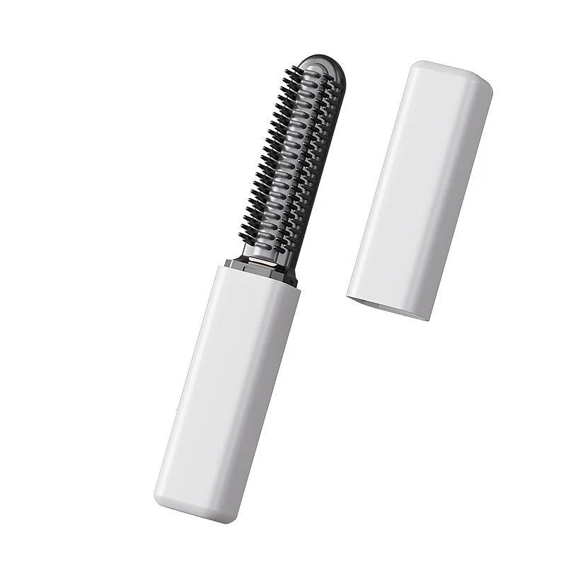 ✨ Portable Cordless Heated Bang Styling Comb – Mini Hair Straightening & Touch-Up Tool