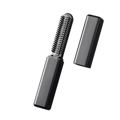 ✨ Portable Cordless Heated Bang Styling Comb – Mini Hair Straightening & Touch-Up Tool