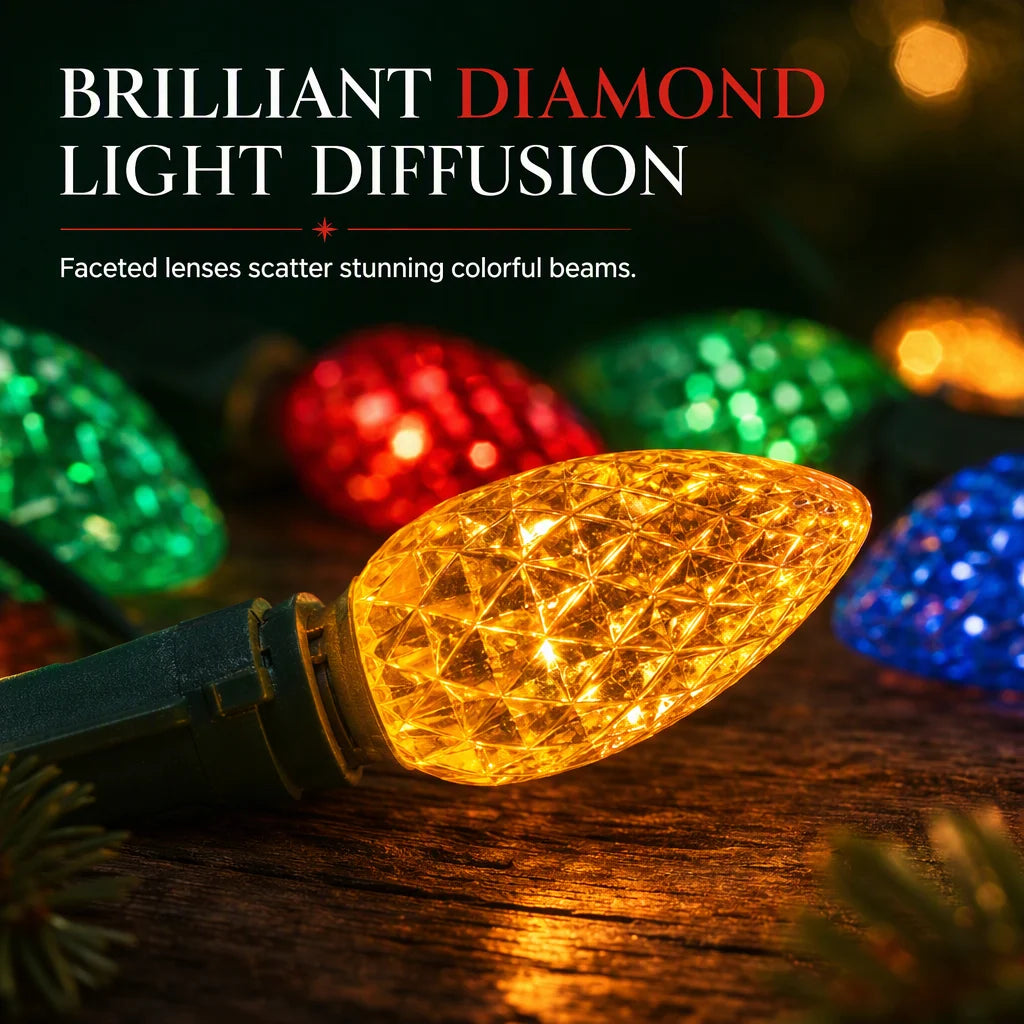 Battery-Operated Strawberry String Lights with 8 Lighting Modes