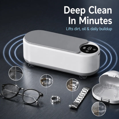 ✨ High-Frequency Cleaning Box for Glasses, Jewelry & Retainers