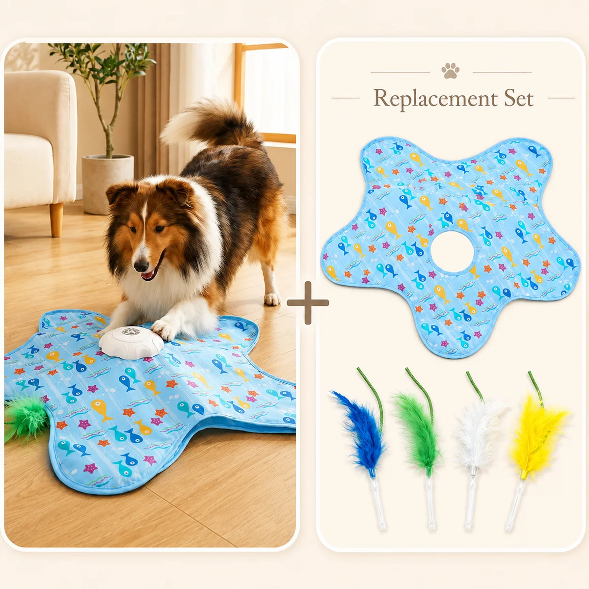 Automatic Interactive Chase Toy for Dogs & Cats